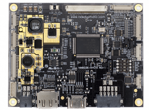 lcd controller board VIN6038 NYCTA